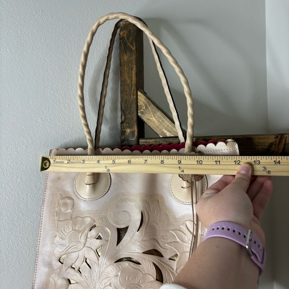 Patricia Nash Cavo Tote Leather Bag - Picture 8 of 14